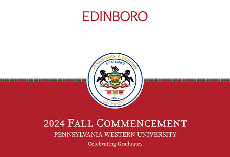 Edinboro 2024 Fall Commencement