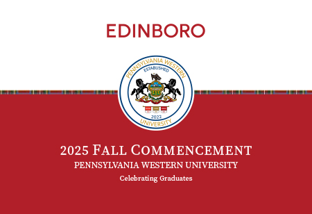 Edinboro 2025 Fall Commencement