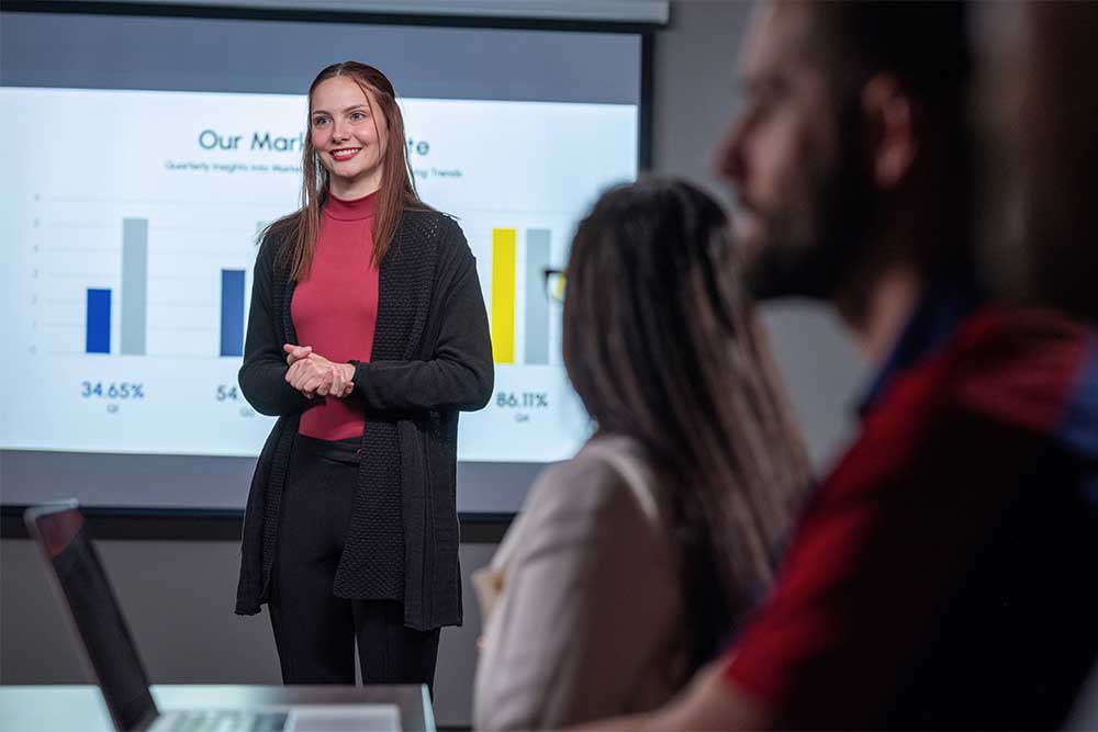 PennWest's P.E.A.K. initiative connects students, faculty and university resources with regional businesses to support economic growth, innovation and experiential learning opportunities.