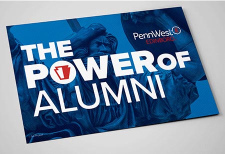 The Power of Alumni magazine cover