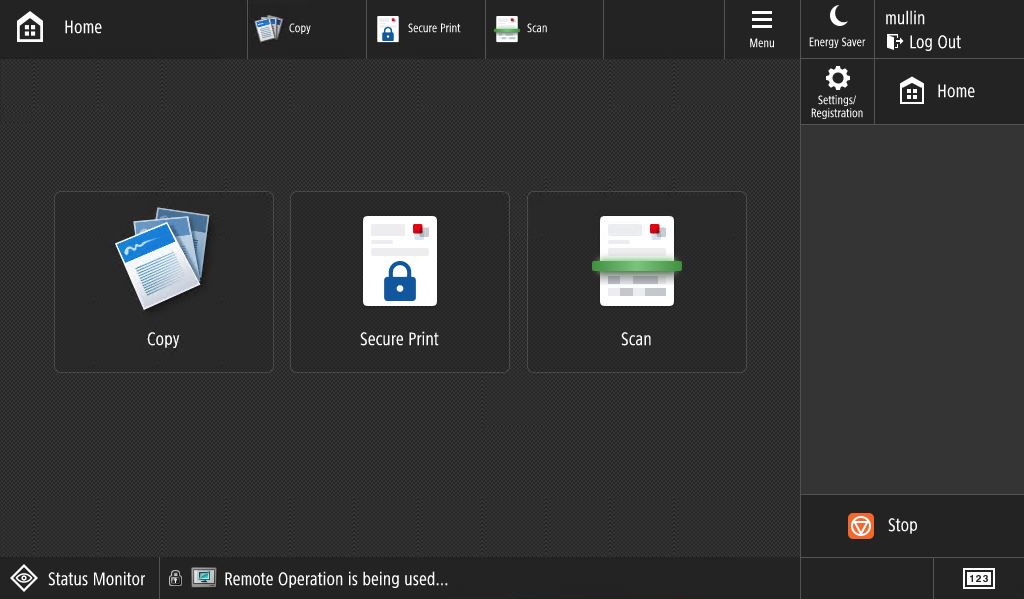screenshot of secure queue options