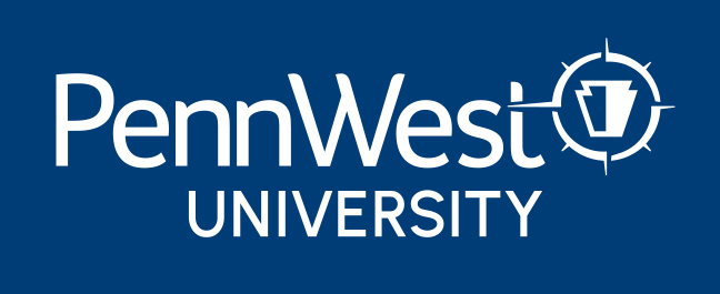 PennWest University Lockup White