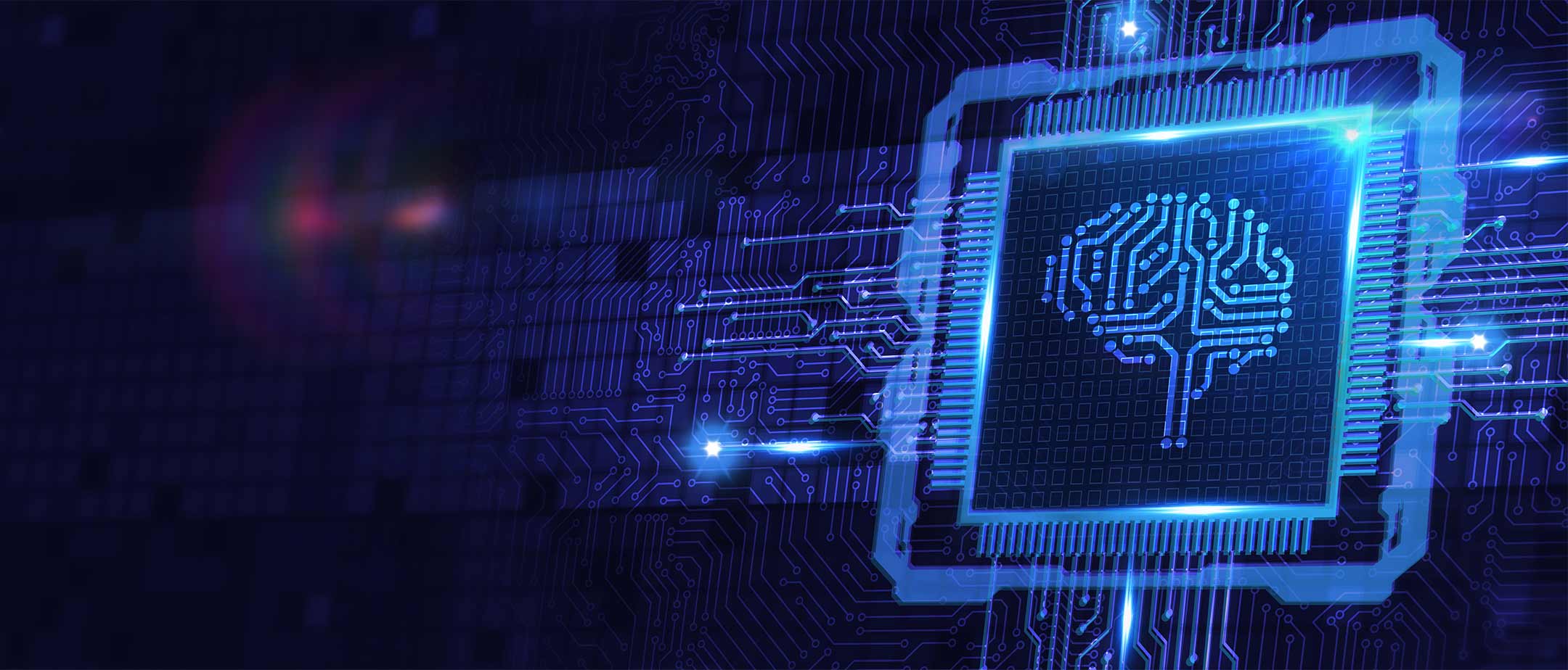 A computer chip that has a digital brain