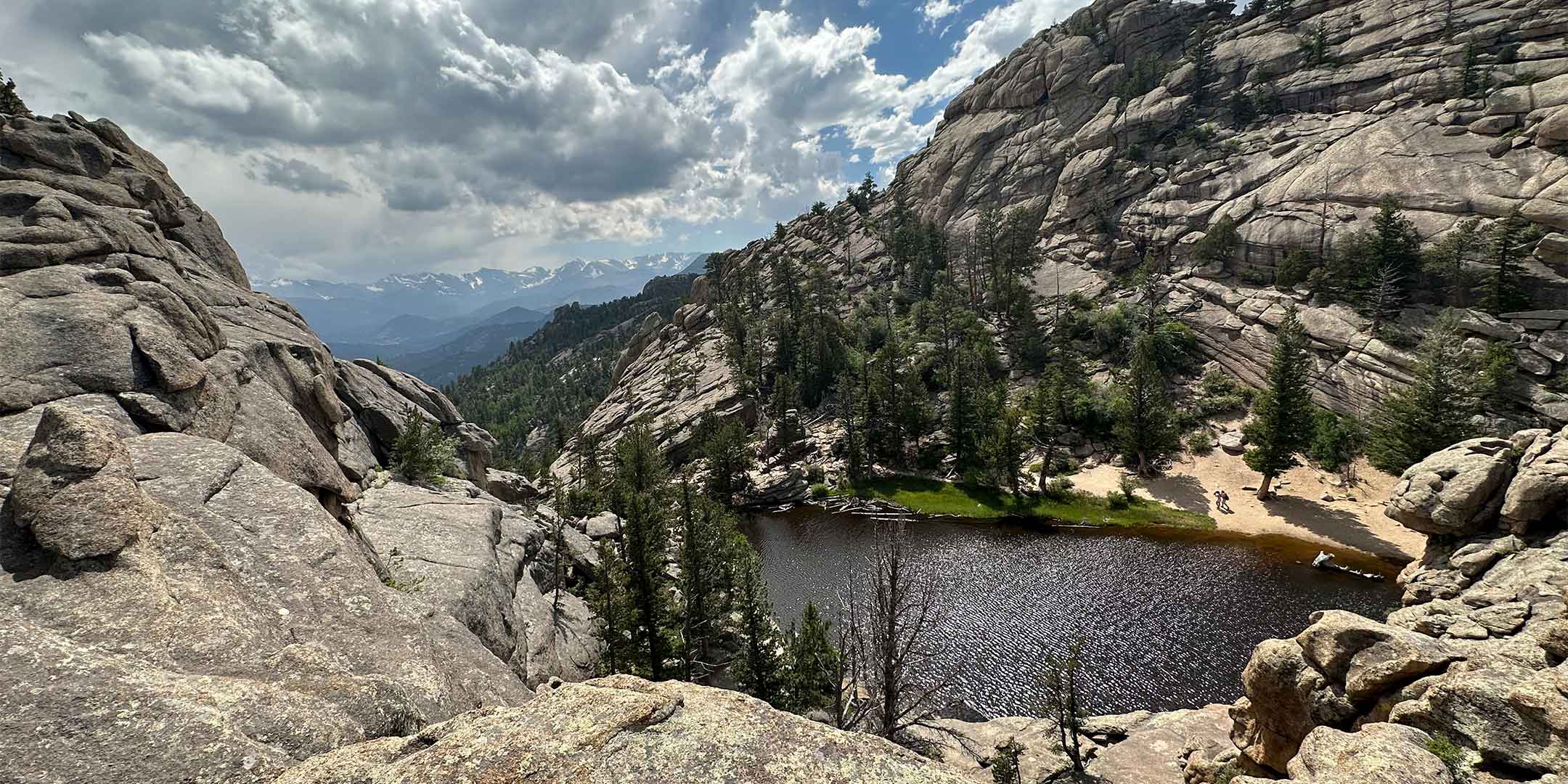 a picture of a rock formation landscape