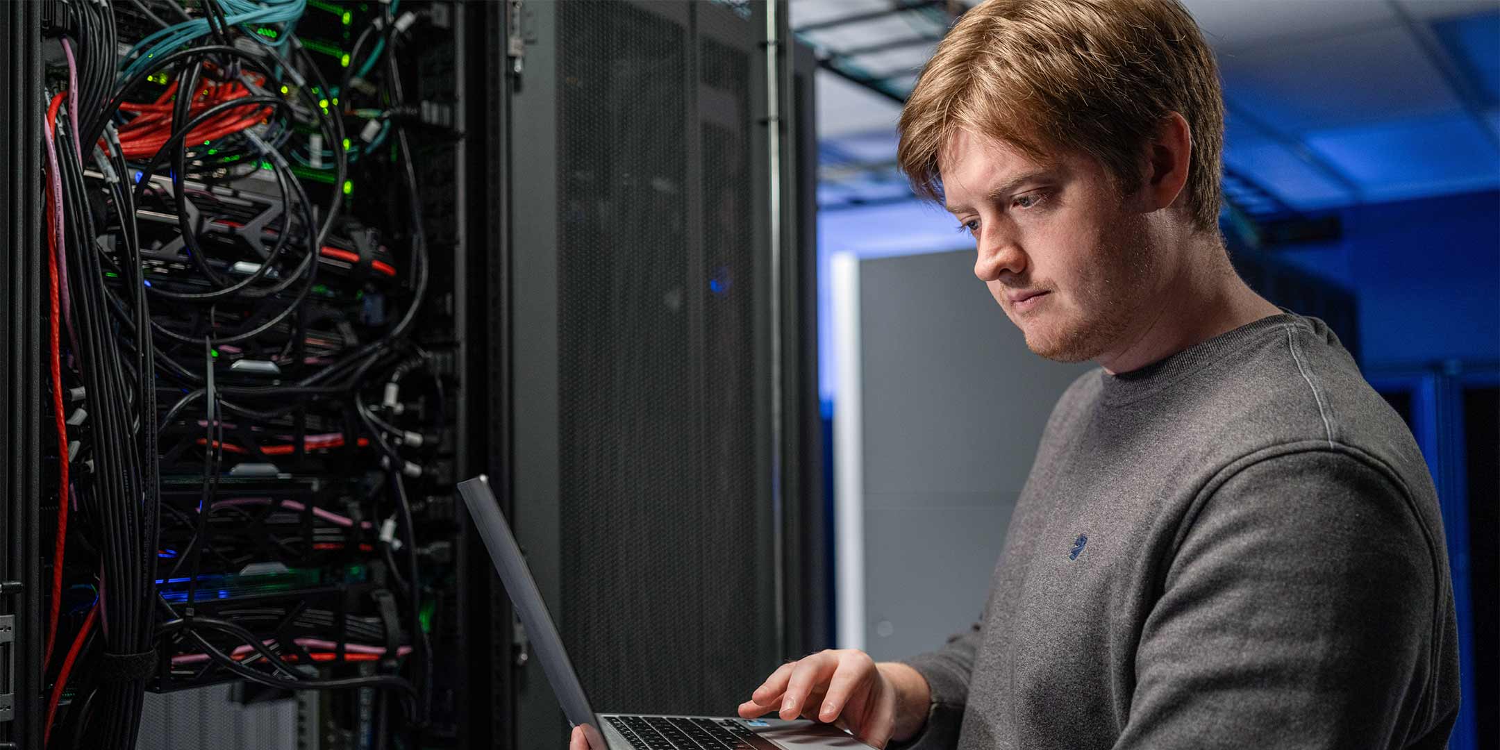 a computer science student analizing server configuration files