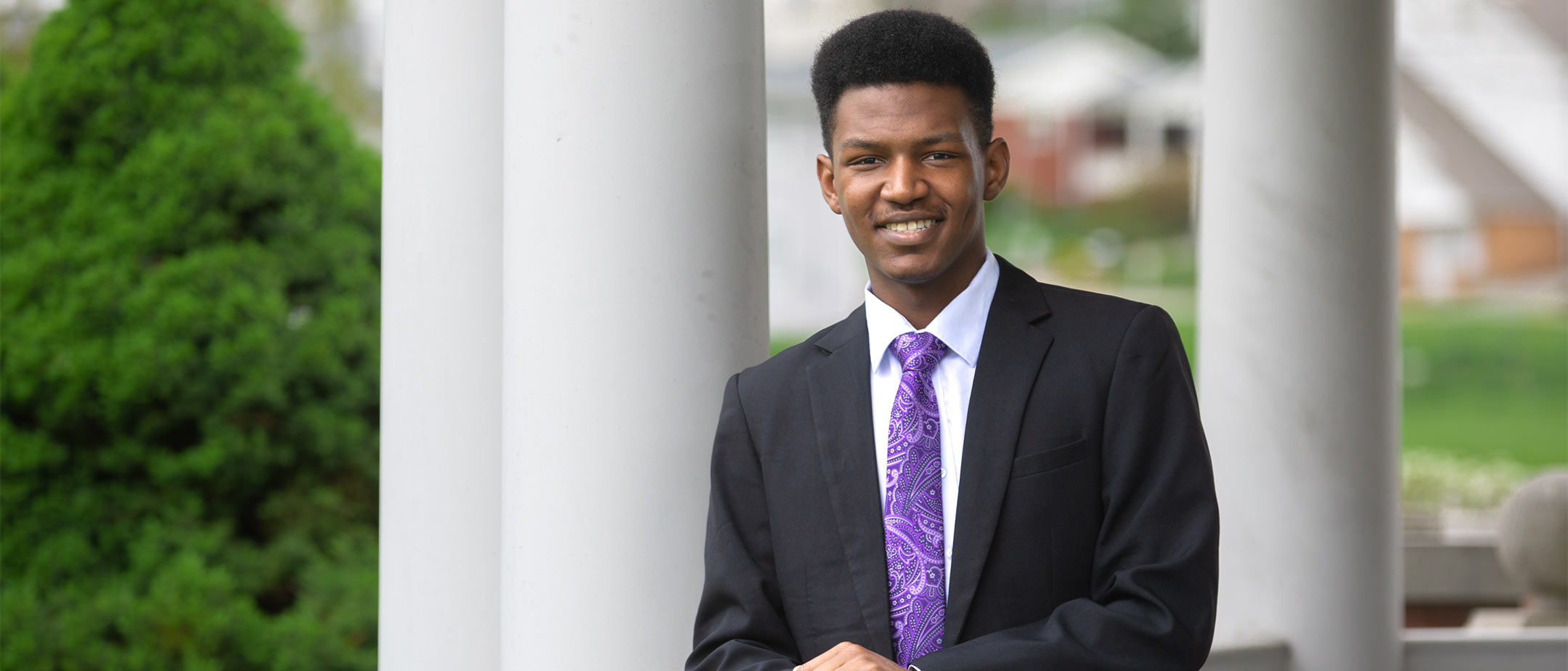 Student trustee Tyrique Whitson