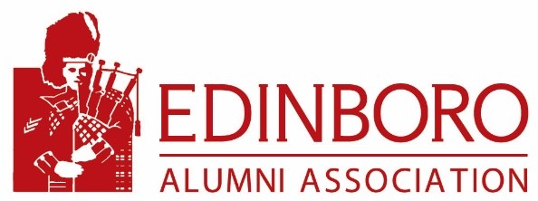 Red Edinboro Alumni Association logo