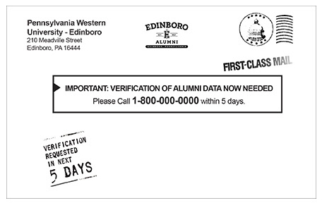 PCI Edinboro Postcard