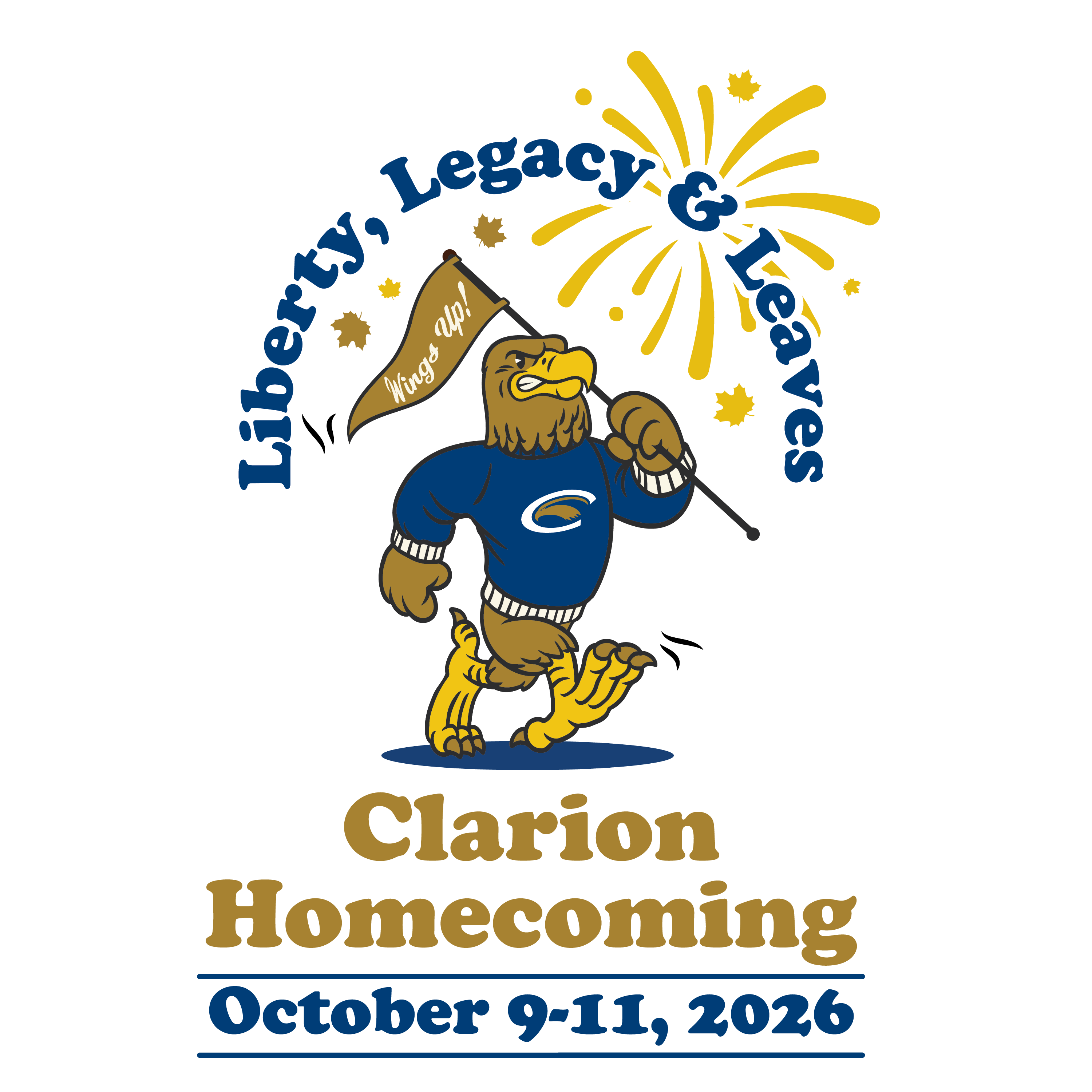 PennWest Clarion Homecoming Logo