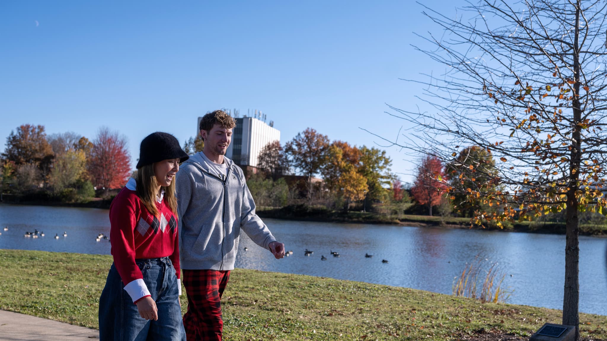 Scenic PennWest Edinboro campus