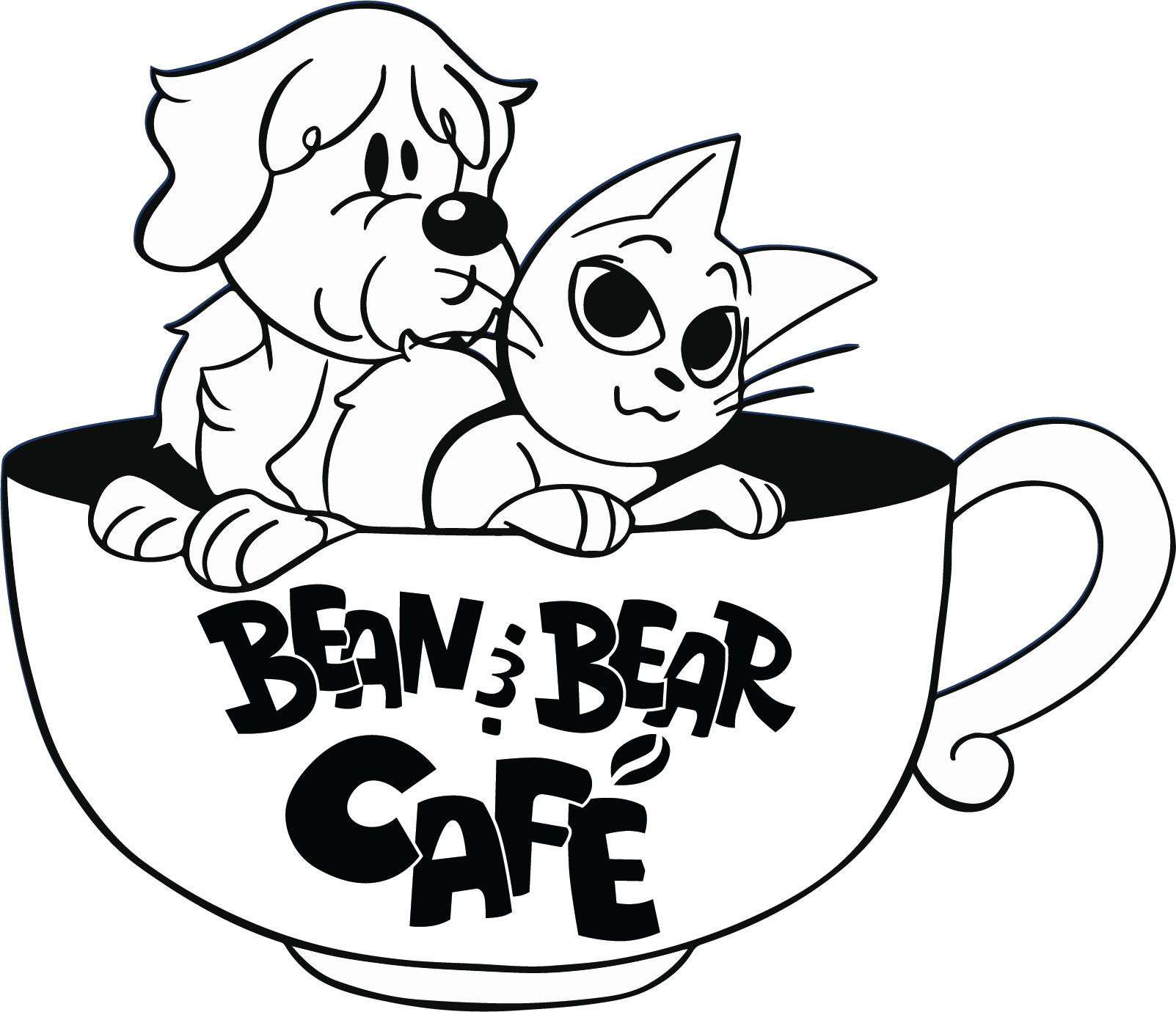 Bean and Bear Cafe logo