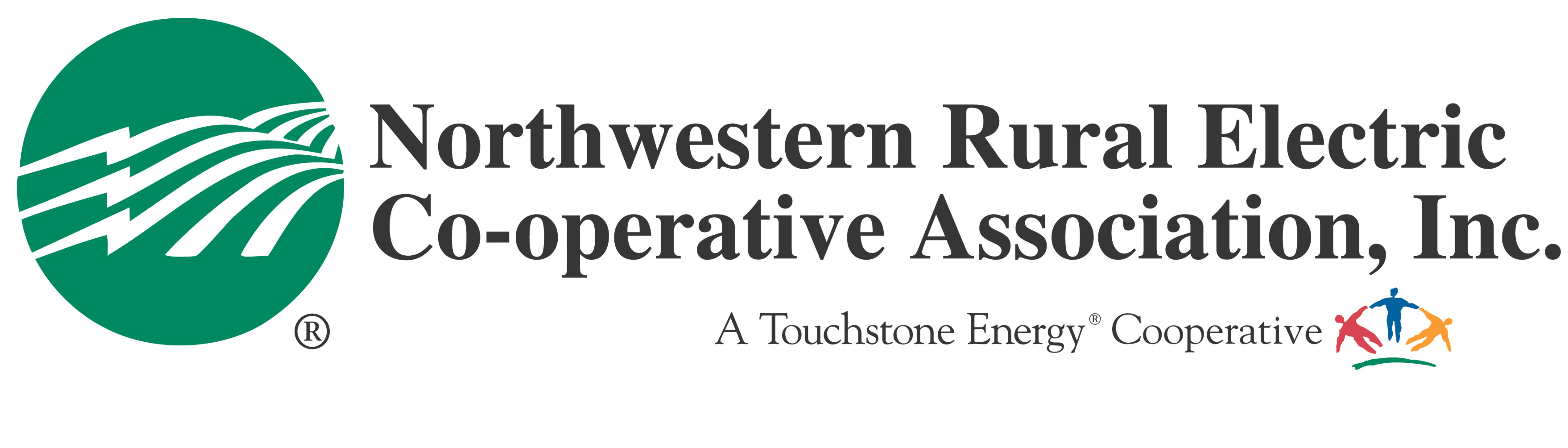 Northwestern Rural Electric Co-operative Association  Inc. ® Logo