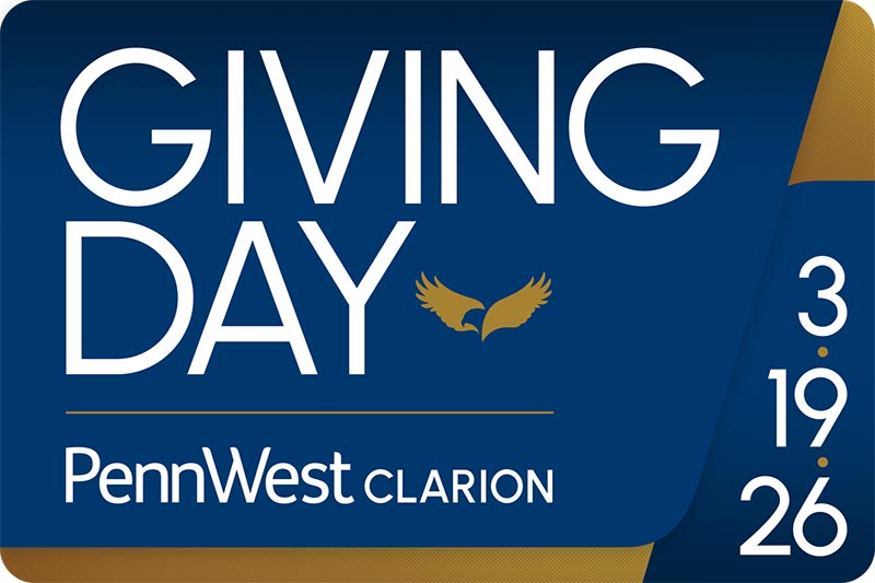 PennWest Clarion Giving Day Infographic