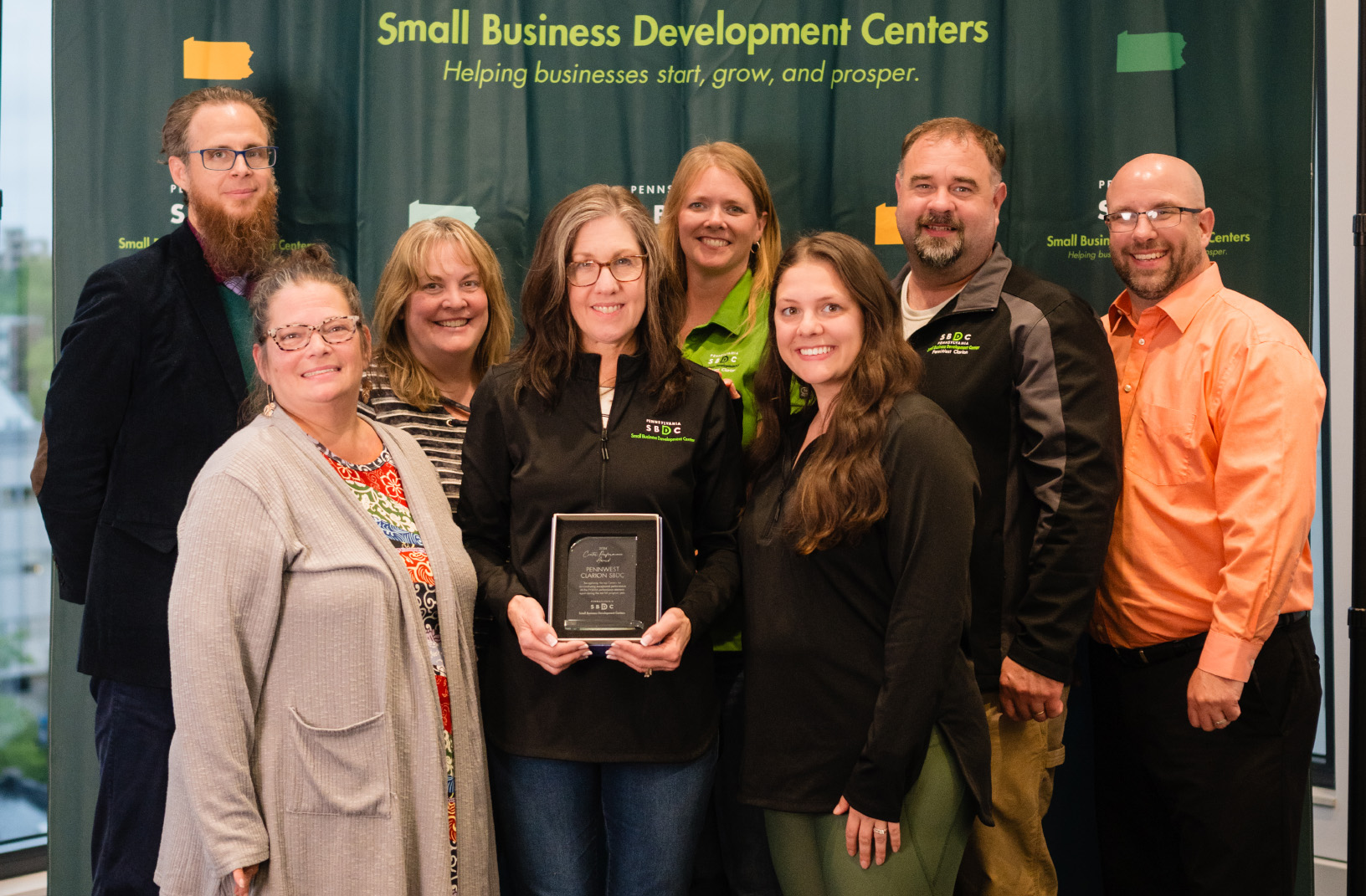 Clarion SBDC team