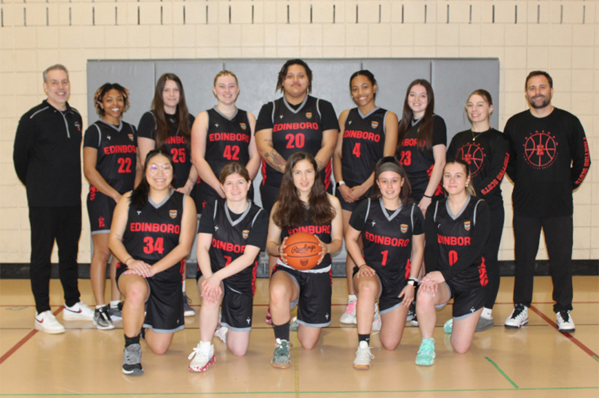 Edinboro women's club basketball team