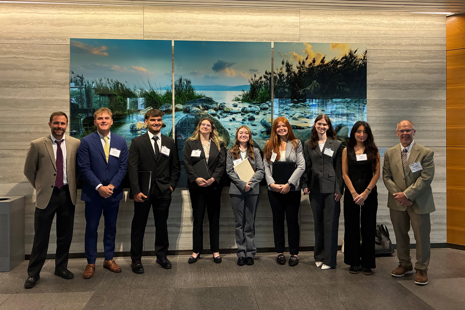 Seven PennWest University students gained firsthand insight into careers in finance, professional networking and the hiring process during the 2026 CFA Society Pittsburgh Career Fair