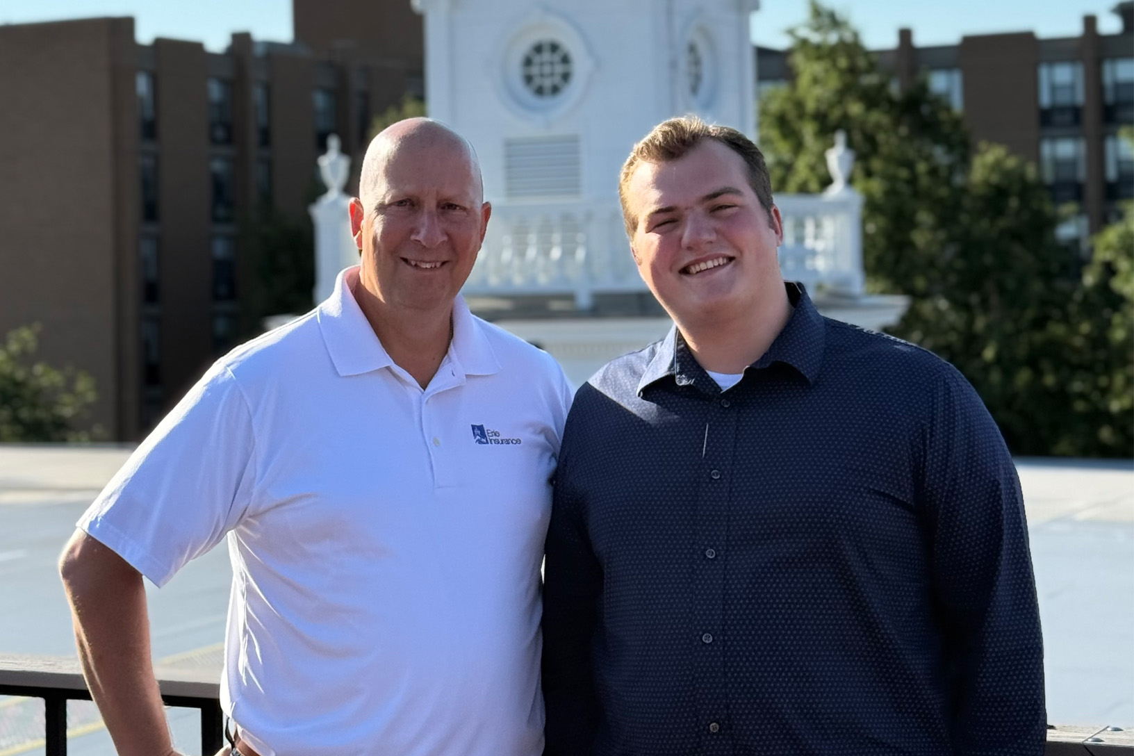 Garrett Hannah at Erie Insurance Internship