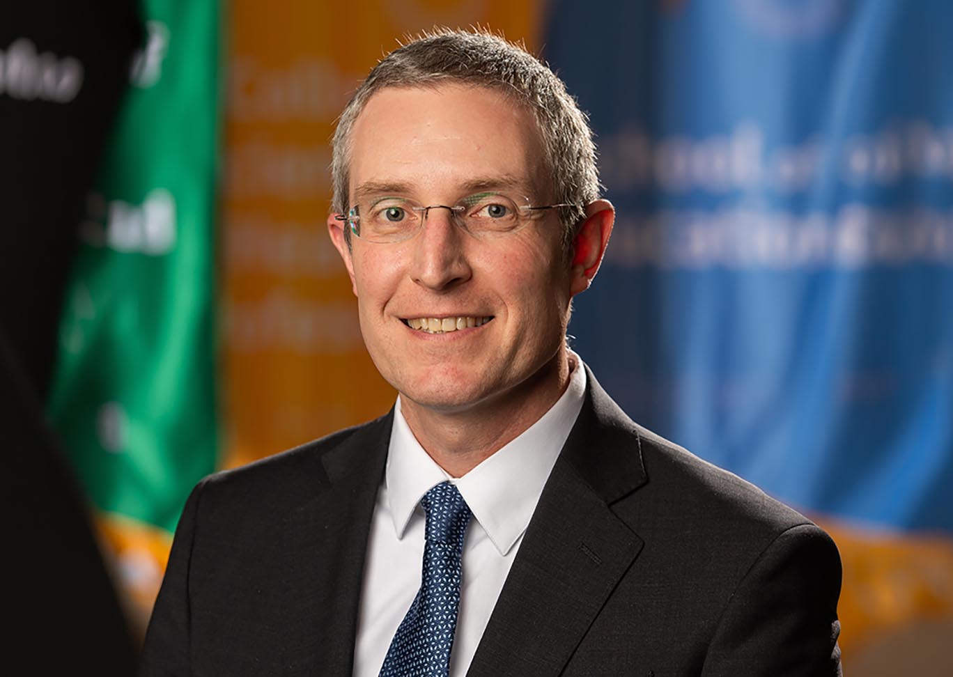 Headshot of Jim Fisher, interim president