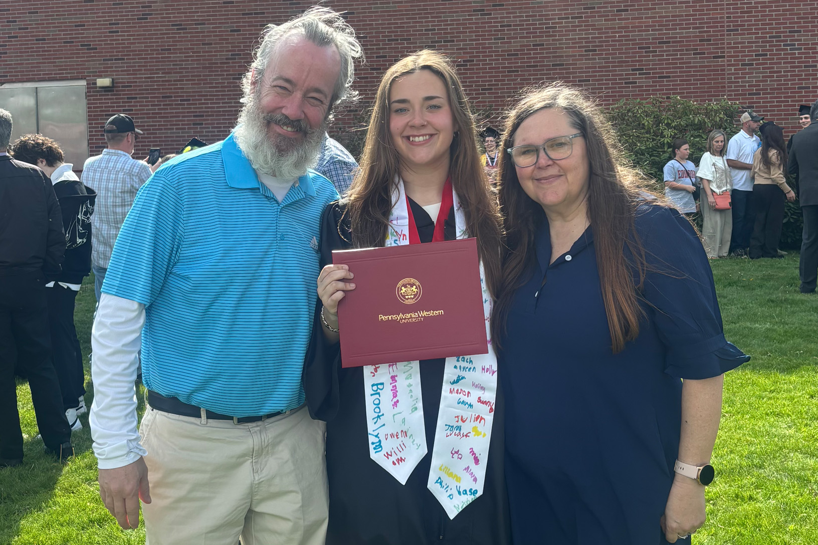 Andy, Devin and Donna Keidel