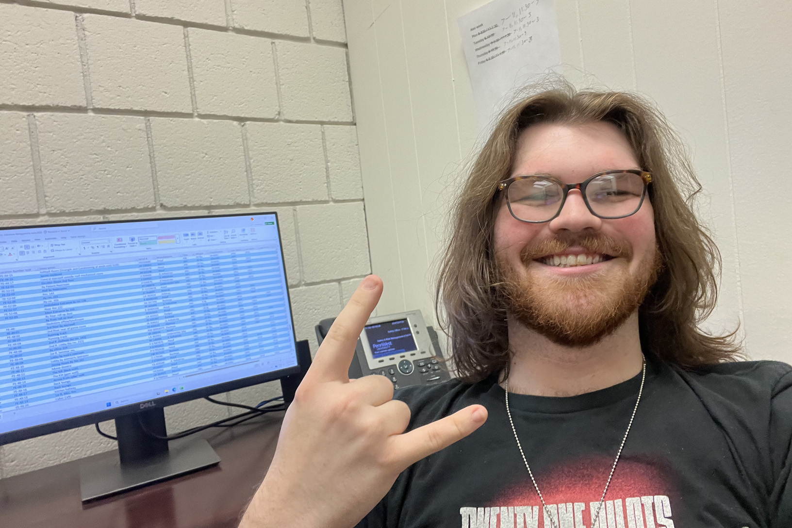 Alex Keller is serving as a safety technician on the PennWest Edinboro campus while pursuing dual degrees in biology – pre-medical science and psychology, along with a minor in entrepreneurship.