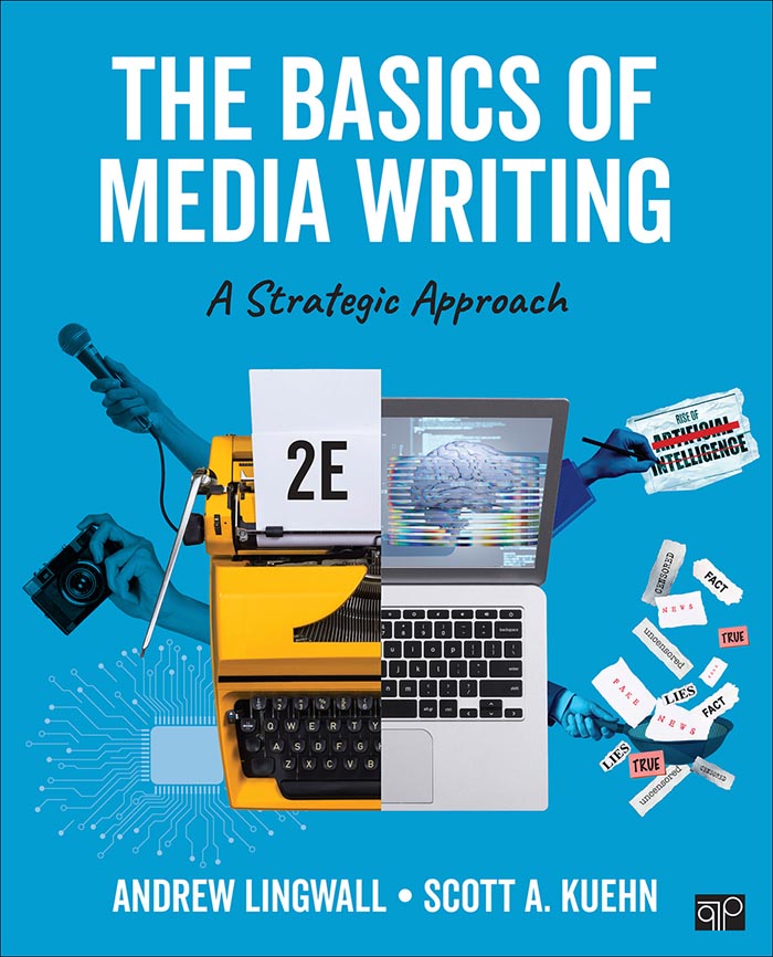 cover of media writing book