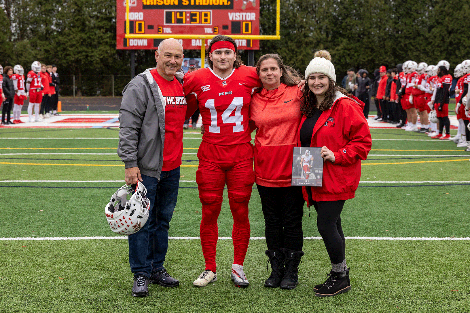 Reed Martin and family