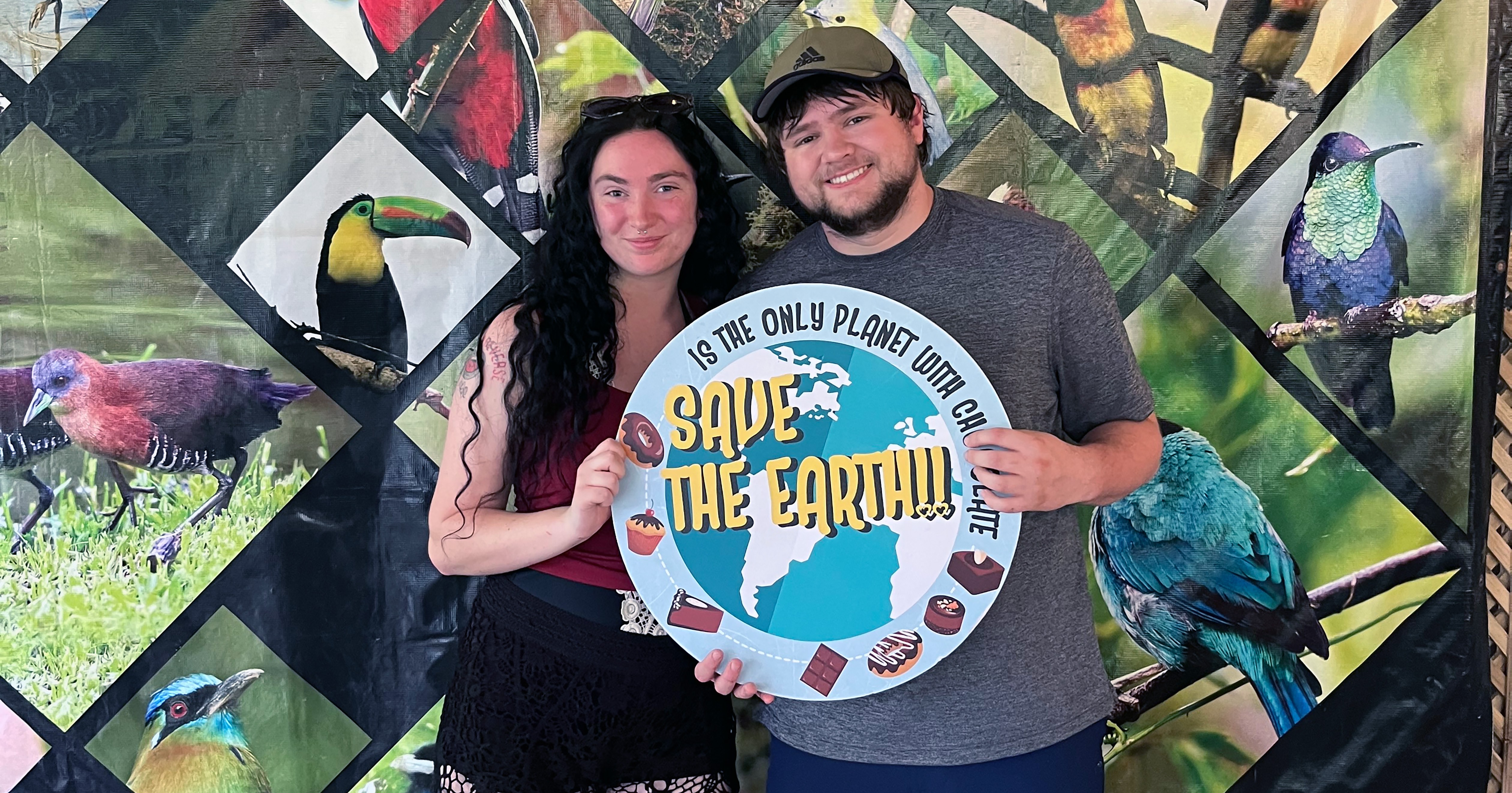 Mary Kelly, a PennWest University fisheries and wildlife biology student, poses during a conservation-focused travel experience in Costa Rica.