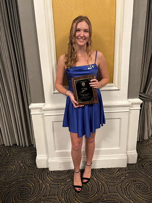 Ashley Paulisick wins the Baton
