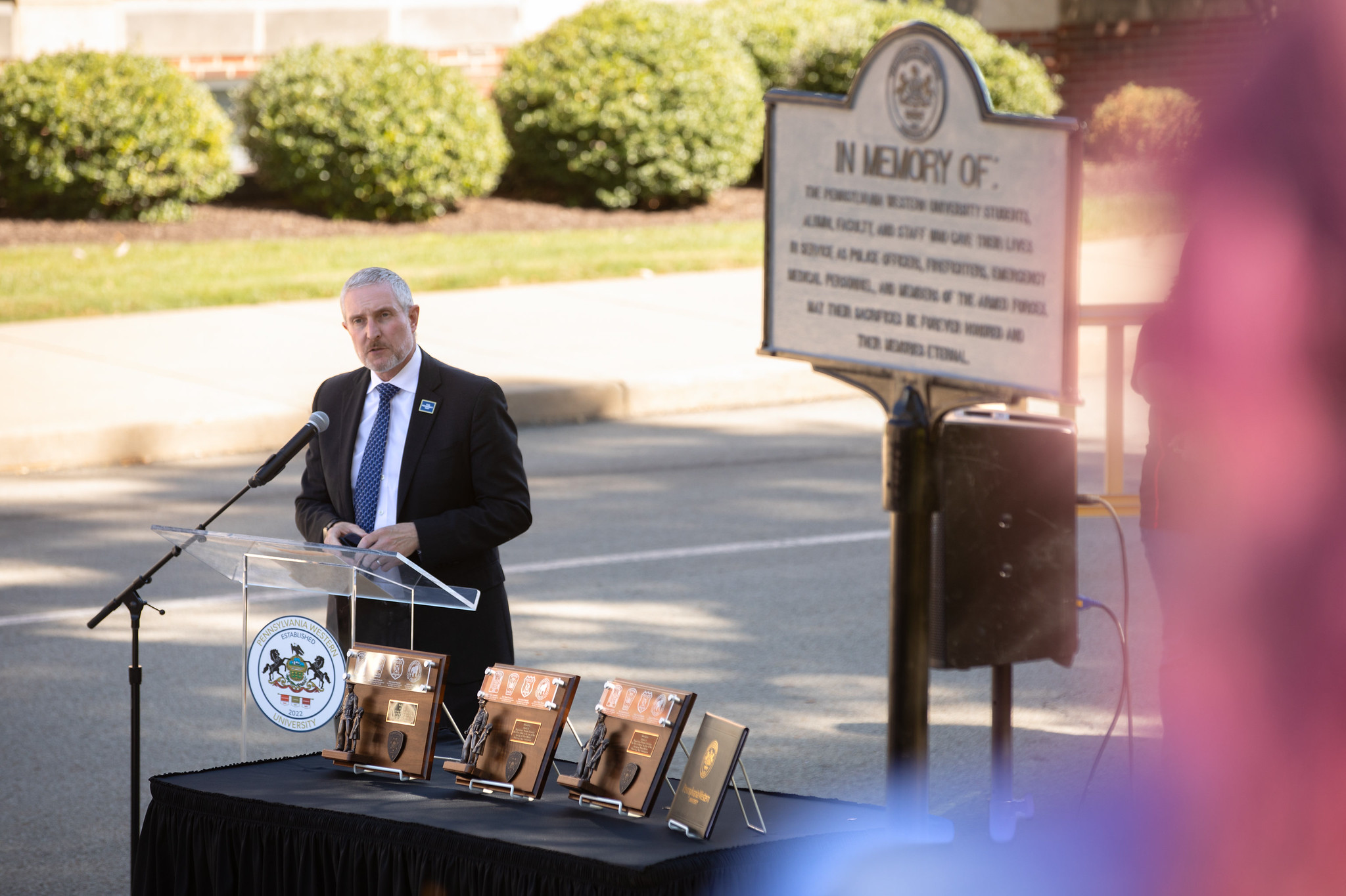police officer dedication