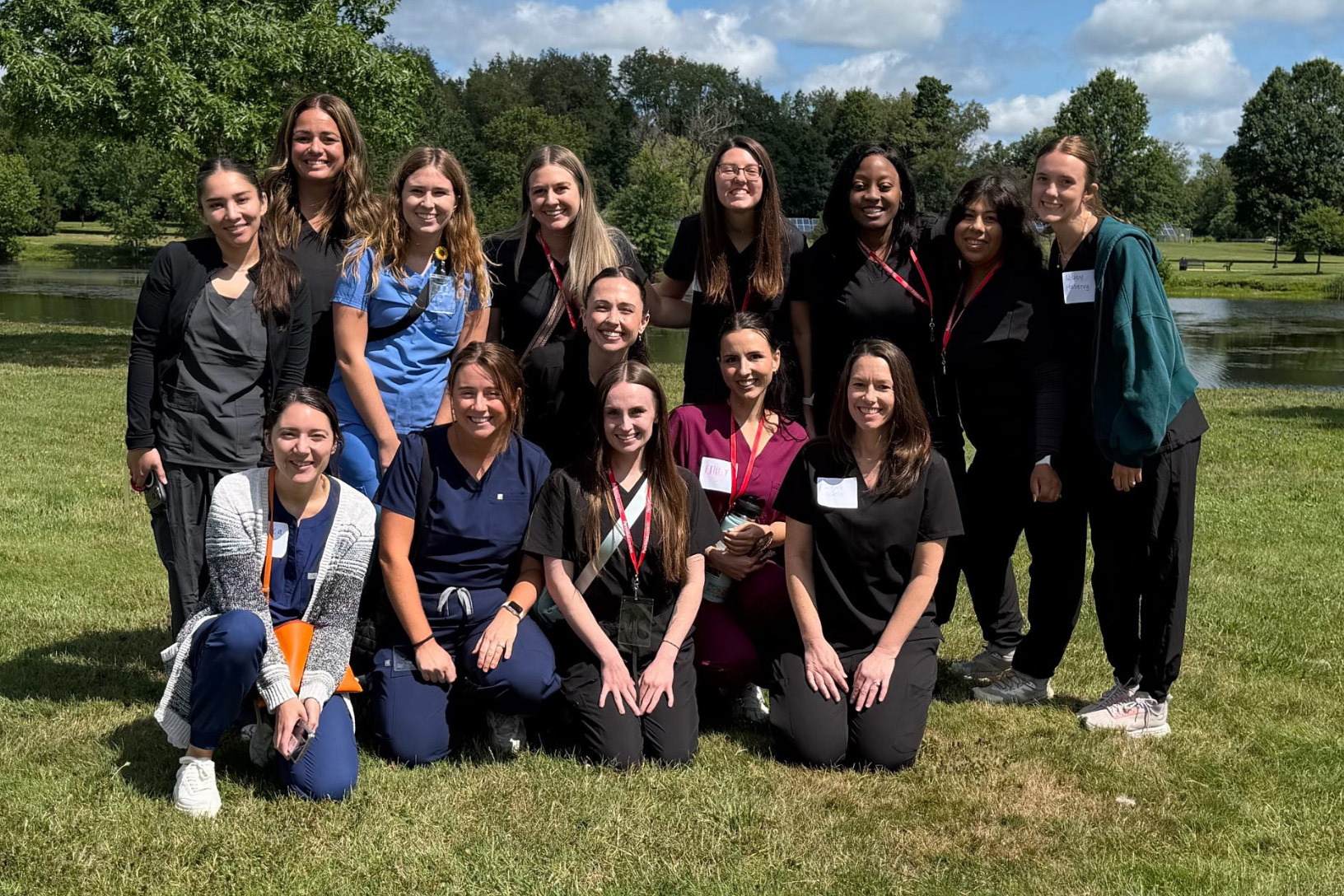 PennWest University's online Master of Science in Speech-Language Pathology program traded their computer screens for hands-on clinical experiences as they gathered on the Edinboro campus for a required clinical intensive.