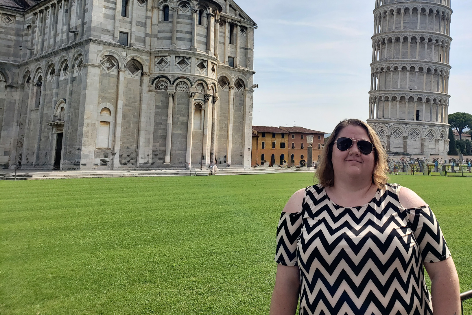 Tammi Porterfield in Pisa, Italy