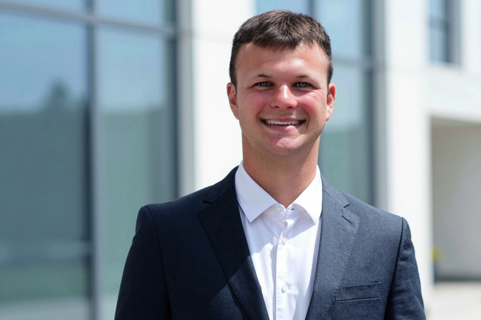 PennWest student Preston Wood is completing a summer internship at Community Bank
