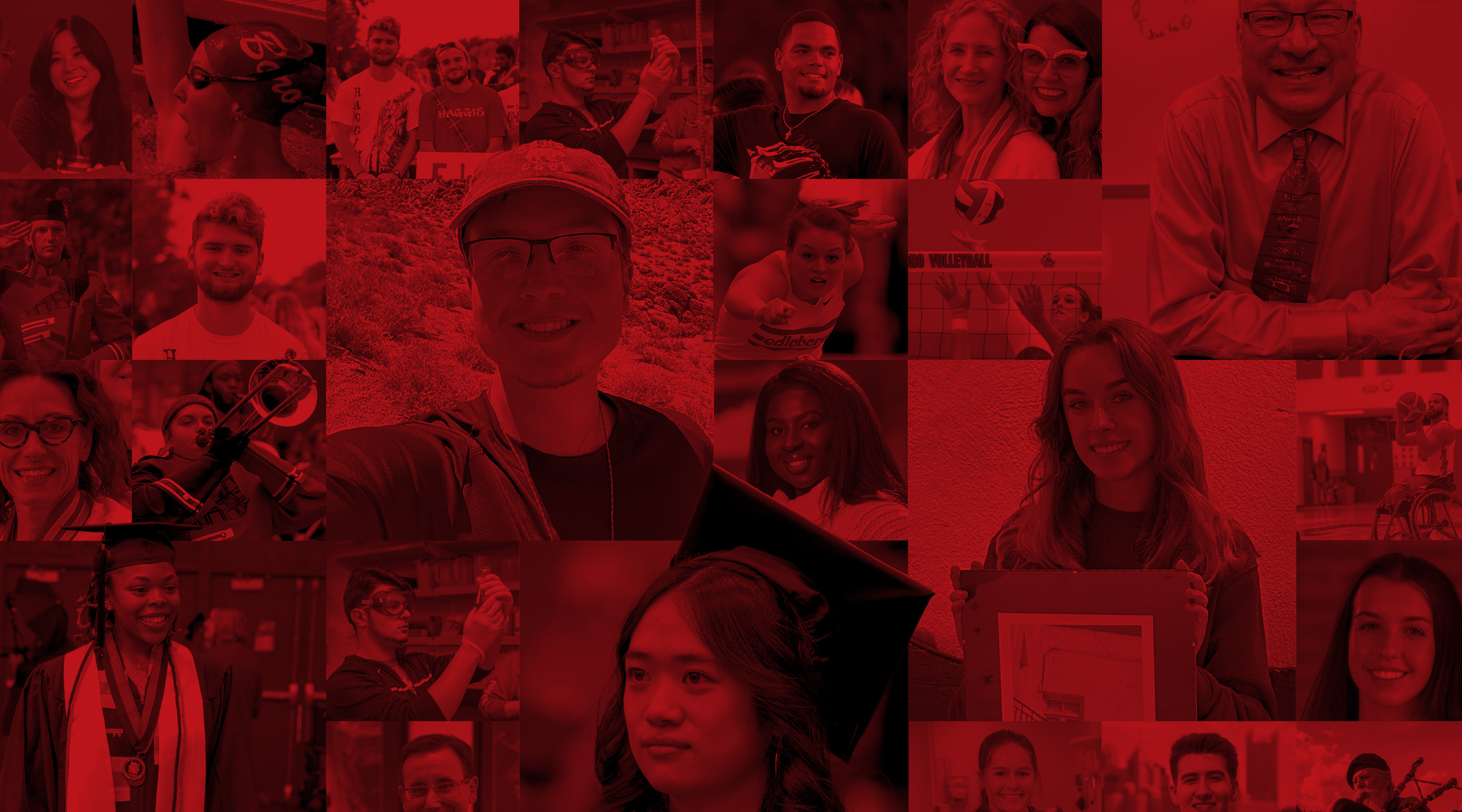 People of PennWest - Group of students smiling