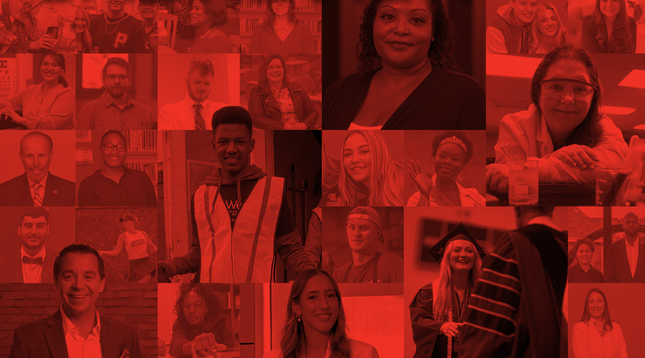 People of PennWest - Group of students smiling